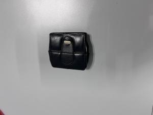 black wallet for coins brand &quot;bally&quot;
